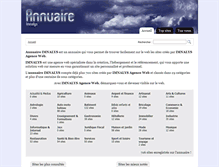 Tablet Screenshot of annuaire.imnalys.com